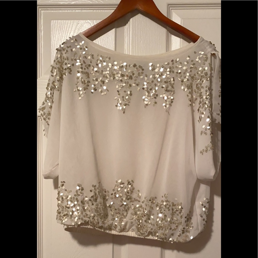 Cache medium sparkle blouse